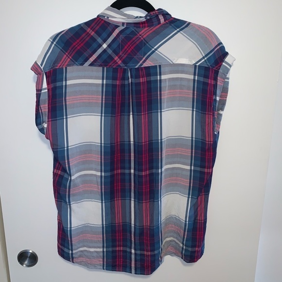 Rails Britt Plaid Short Sleeve Button Down - Picture 6 of 6